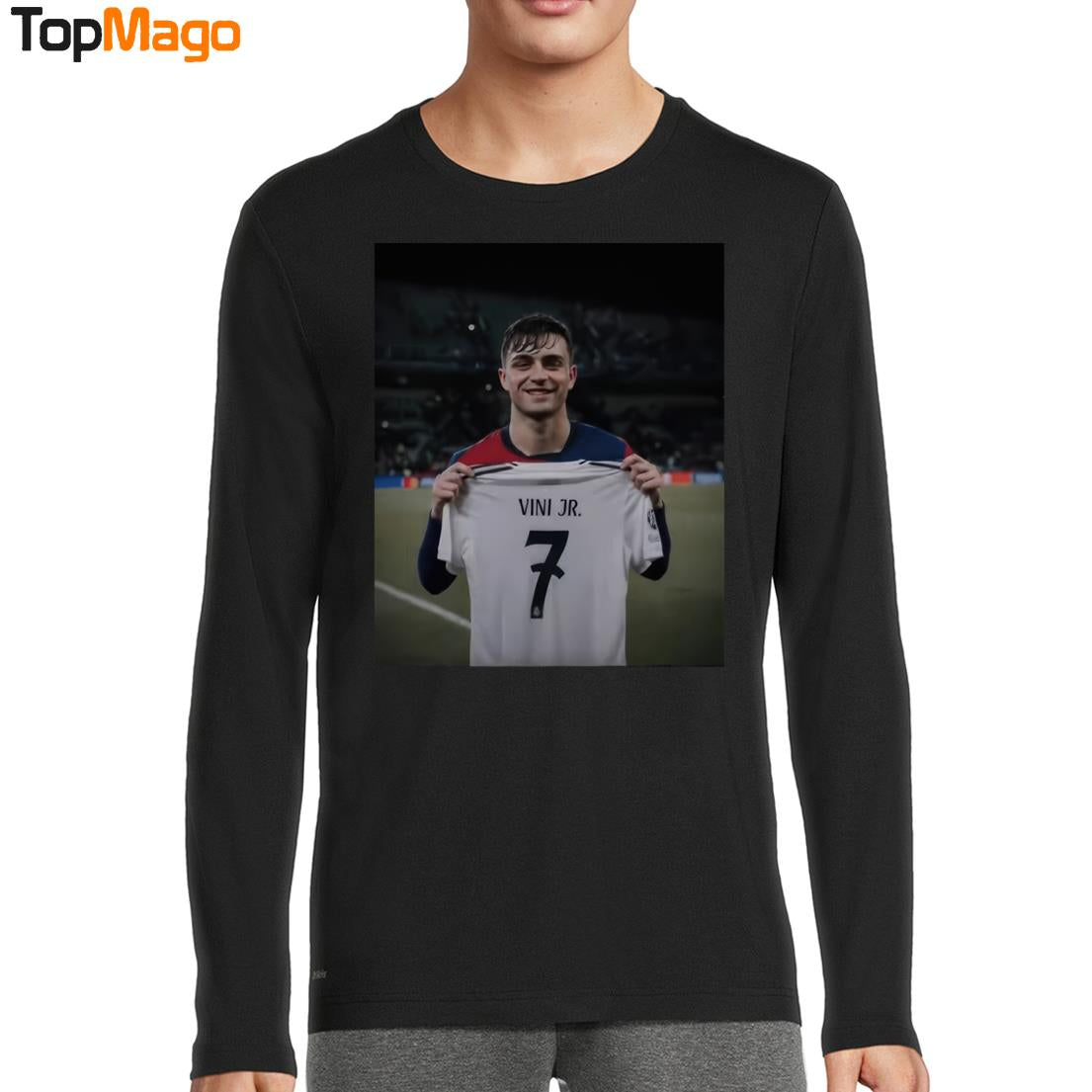 Pedri pulling Vini Jr 7 T-Shirt