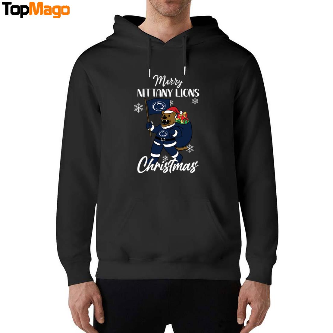 Penn State Nittany Lions Pine Tree NCAA Merry Christmas 2025 Sweatshirt, Long Sleeve Shirt, Hoodie, Premium SS T-Shirt