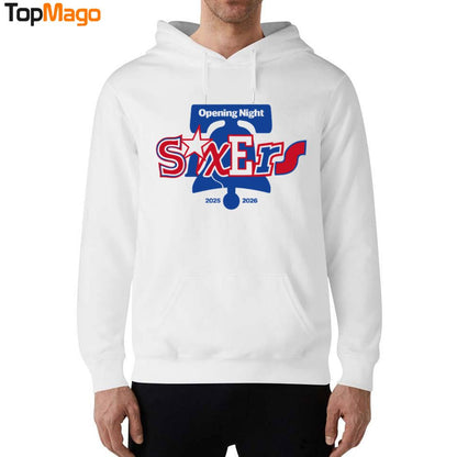 Philadelphia 76ers Opening Night 2025-2026 T-Shirt