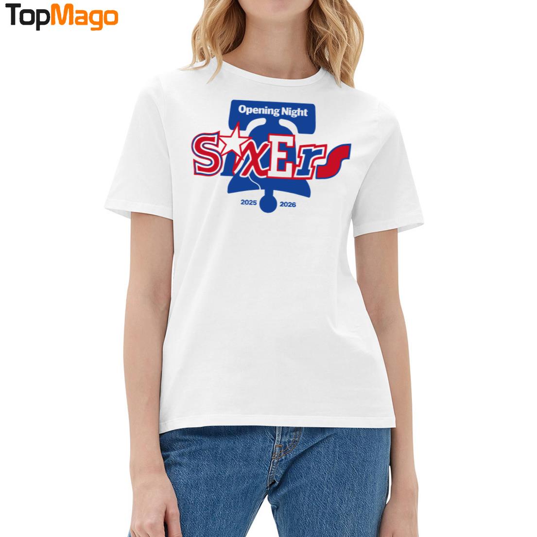 Philadelphia 76ers Opening Night 2025-2026 T-Shirt