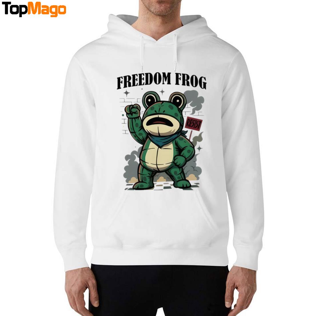 Portland Frog Freedom Frog T-Shirt