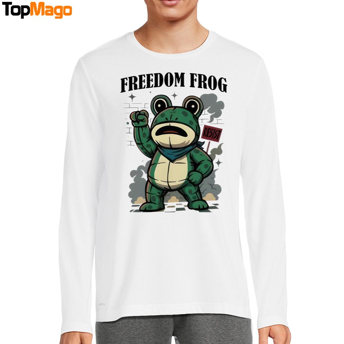 Portland Frog Freedom Frog T-Shirt