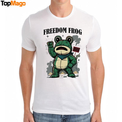 Portland Frog Freedom Frog T-Shirt