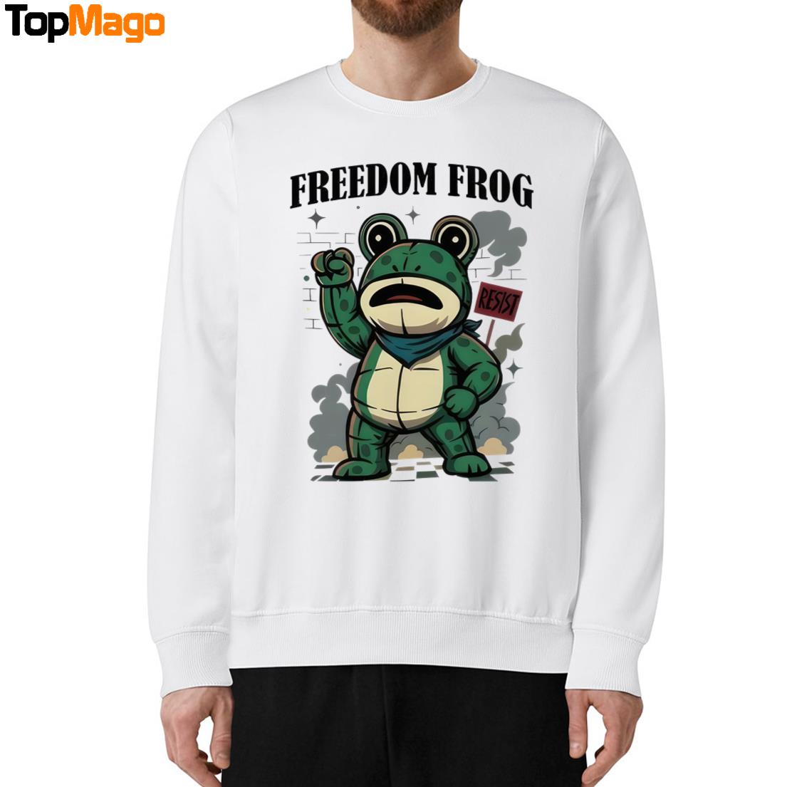 Portland Frog Freedom Frog T-Shirt