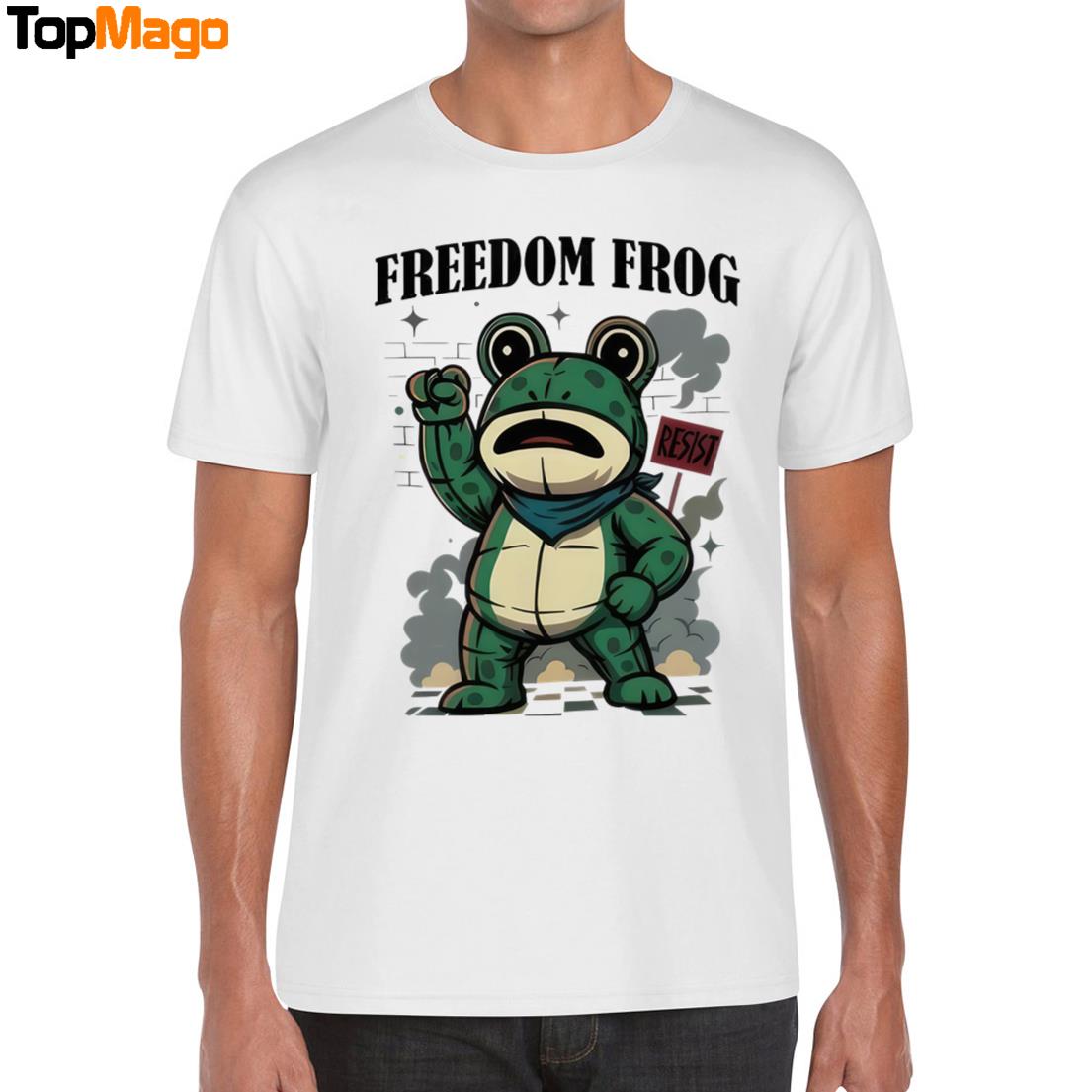 Portland Frog Freedom Frog T-Shirt