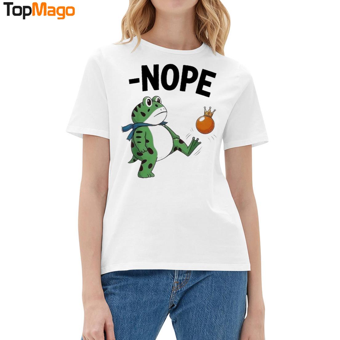Portland Frog No Kings in America Nope T-Shirt