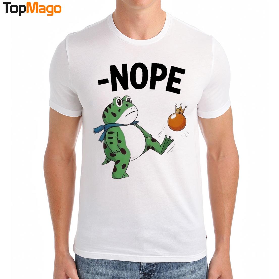 Portland Frog No Kings in America Nope T-Shirt