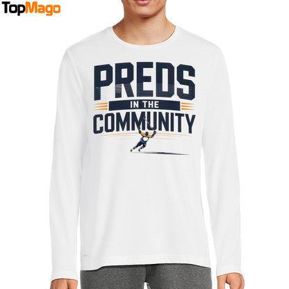 Preds In The Community 2025 T-Shirt