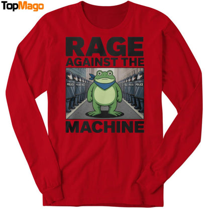 Rage Against The Machine Portland Frog Anti Police Ice T-Shirt