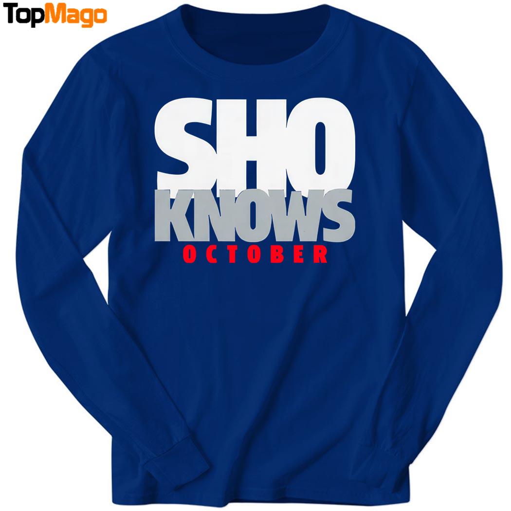 Sho Knows October Shohei Ohtani T-Shirt