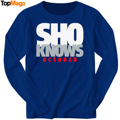 Sho Knows October Shohei Ohtani T-Shirt