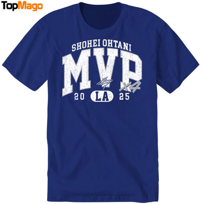 Shohei Ohtani 2025 MVP Hoodie, Premium SS T-Shirt, Long Sleeve Shirt