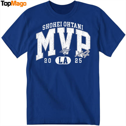 Shohei Ohtani 2025 MVP Hoodie, Premium SS T-Shirt, Long Sleeve Shirt