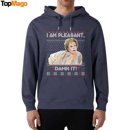Steel Magnolias I Am Pleasant Damn It Christmas 2025 T-Shirt, Hoodie, Sweatshirt, Ladies Boyfriend Shirt