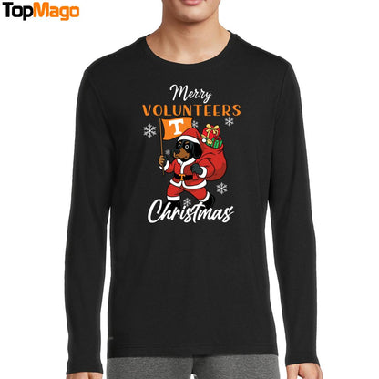 Tennessee Volunteers Pine Tree NCAA Merry Christmas 2025  Sweatshirt, Long Sleeve Shirt, Hoodie, Premium SS T-Shirt