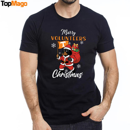 Tennessee Volunteers Pine Tree NCAA Merry Christmas 2025  Sweatshirt, Long Sleeve Shirt, Hoodie, Premium SS T-Shirt