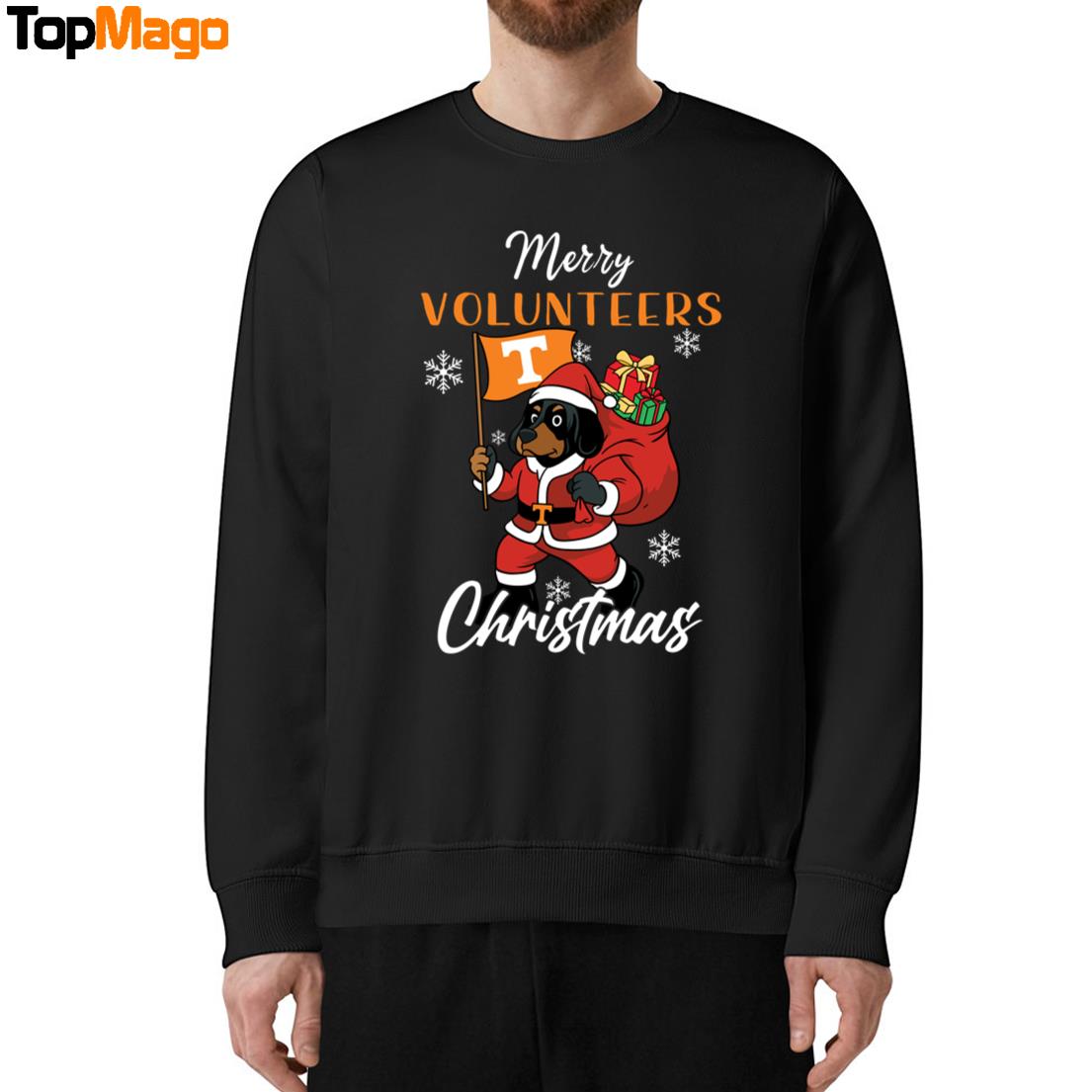 Tennessee Volunteers Pine Tree NCAA Merry Christmas 2025  Sweatshirt, Long Sleeve Shirt, Hoodie, Premium SS T-Shirt