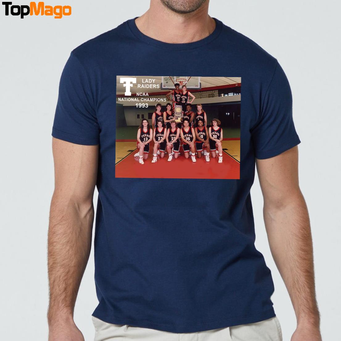 Texas Tech Women's National 1993 Champion Basketball T-Shirt, Hoodie, Sweatshirt, Ladies Boyfriend Shirt