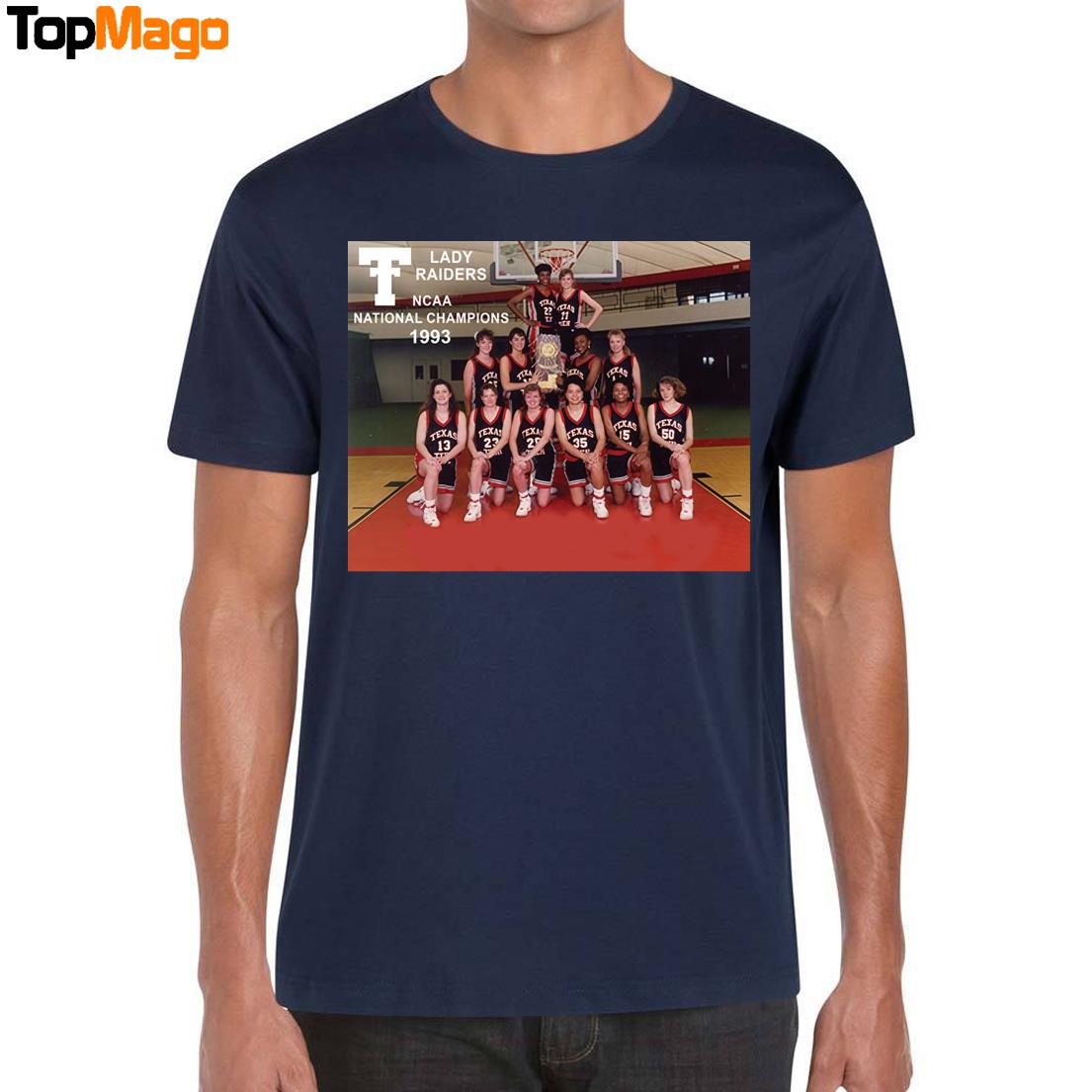 Texas Tech Women's National 1993 Champion Basketball T-Shirt, Hoodie, Sweatshirt, Ladies Boyfriend Shirt