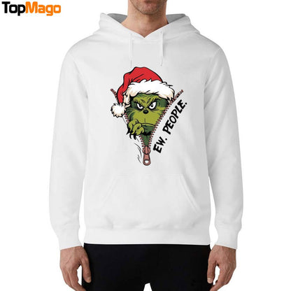 The Grinch EW People Christmas Sweatshirt, Long Sleeve Shirt, Hoodie, Premium SS T-Shirt