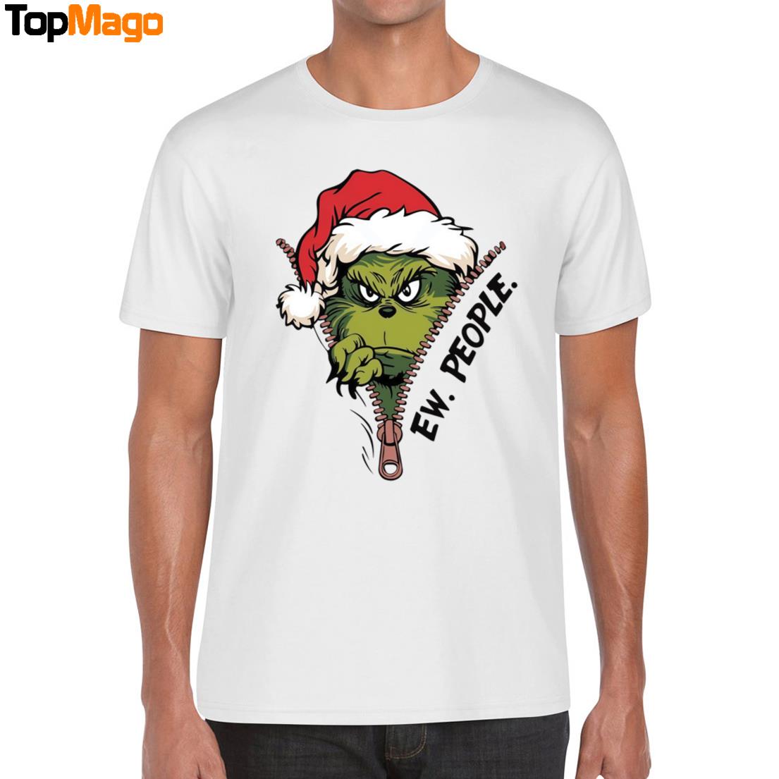 The Grinch EW People Christmas Sweatshirt, Long Sleeve Shirt, Hoodie, Premium SS T-Shirt