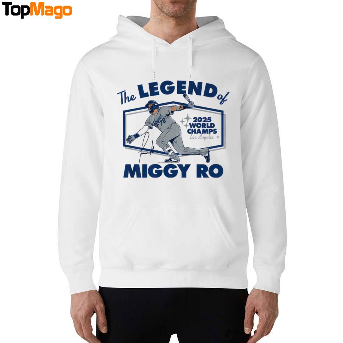 The Legend Of Miggy Ro Miguel Rojas Hoodie, Premium SS T-Shirt, Long Sleeve Shirt