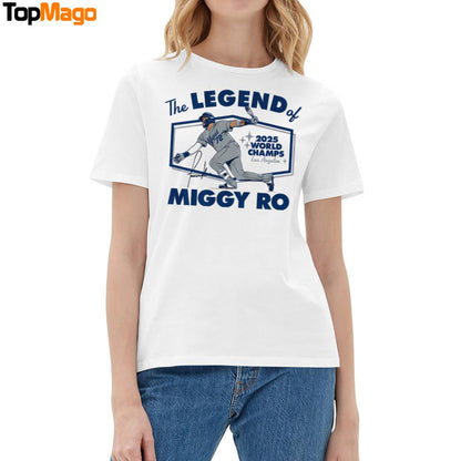 The Legend Of Miggy Ro Miguel Rojas Hoodie, Premium SS T-Shirt, Long Sleeve Shirt