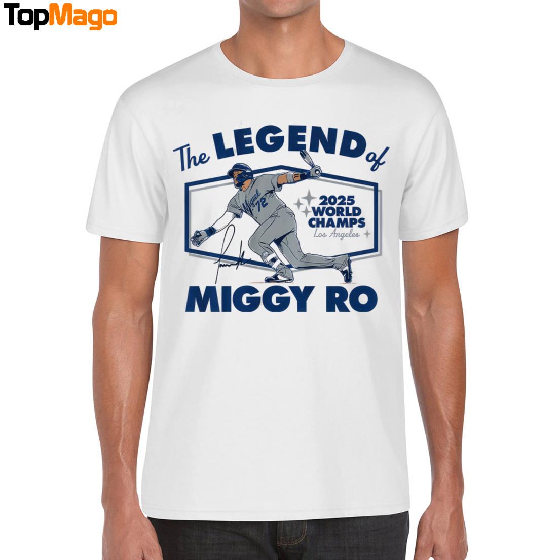 The Legend Of Miggy Ro Miguel Rojas Hoodie, Premium SS T-Shirt, Long Sleeve Shirt