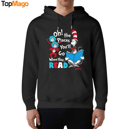 The Places You'll Go When You Rea Dr T-Shirt