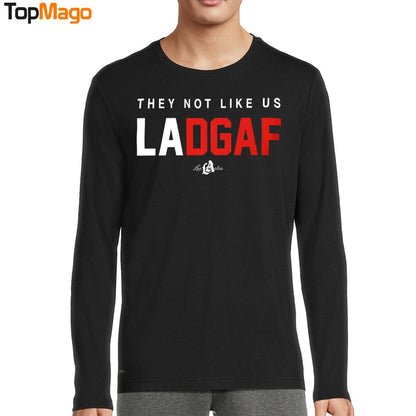 They Not Like Us Ladgaf Los Angeles Dodgers Sweatshirt