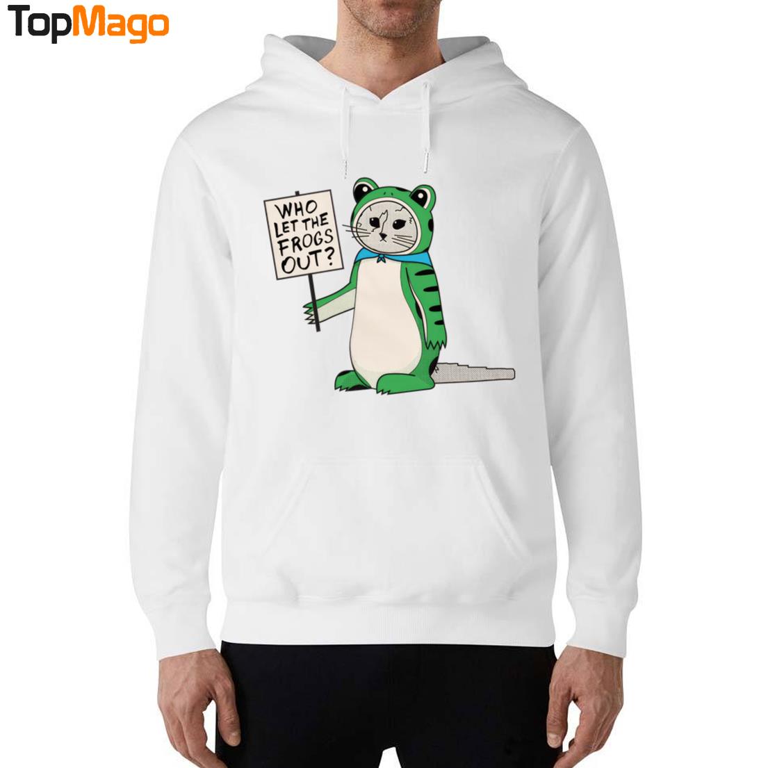 Who Let The Frogs Out ANTIFA Frog Gary T-Shirt