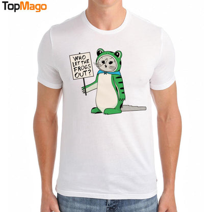 Who Let The Frogs Out ANTIFA Frog Gary T-Shirt