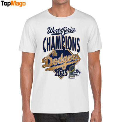 World Series Champions We Rule October  2025 Dodgers T-Shirt, Hoodie, Sweatshirt, Ladies Boyfriend Shirt