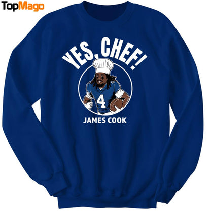 Yes Chef James Cook Hoodie