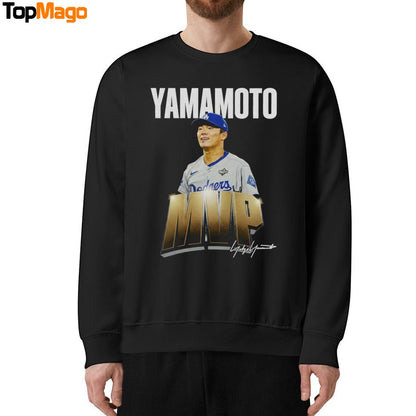 Yoshinobu Yamamoto World Series 2025 MVP T-Shirt, Hoodie, Sweatshirt, Ladies Boyfriend Shirt