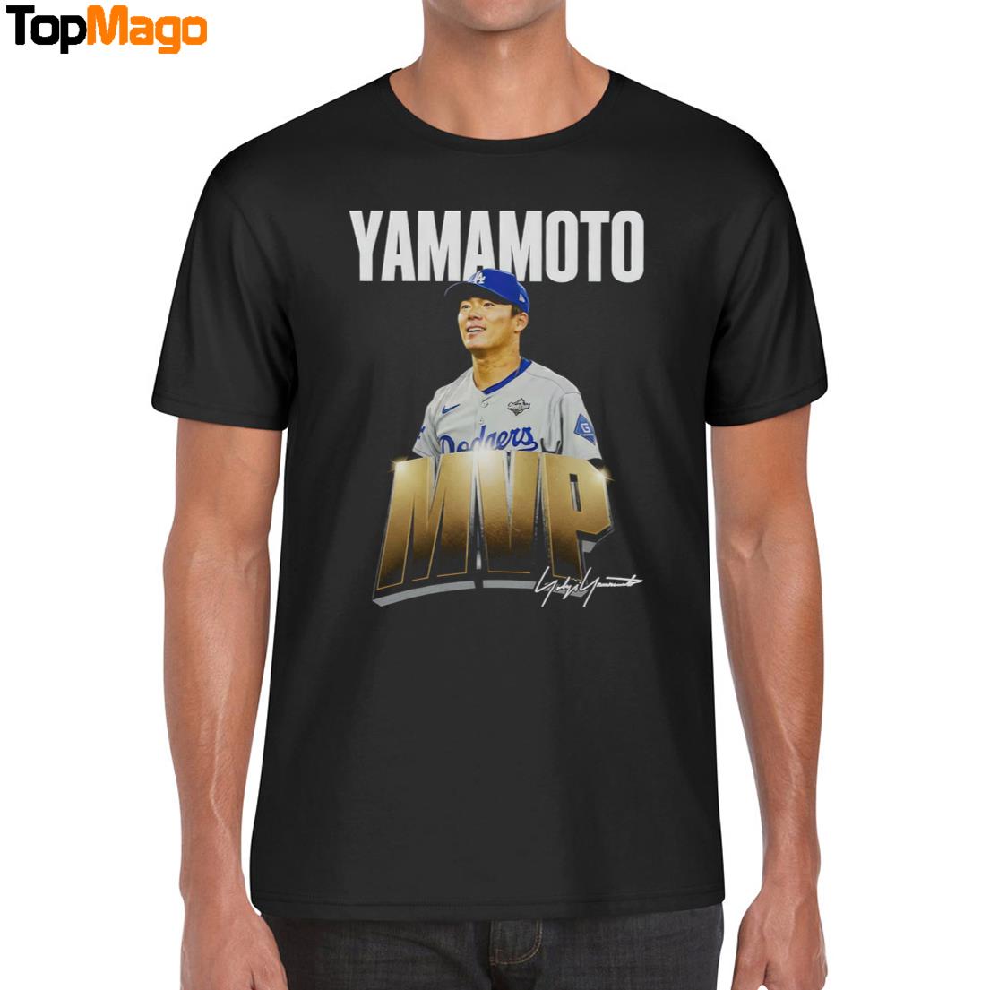 Yoshinobu Yamamoto World Series 2025 MVP T-Shirt, Hoodie, Sweatshirt, Ladies Boyfriend Shirt
