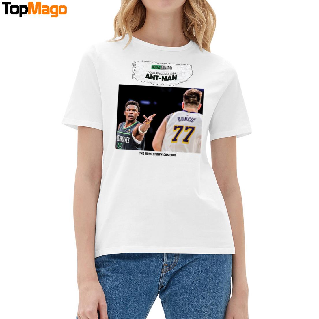 Your Friendly NBA Ant-Man Anthony Edwards T-Shirt