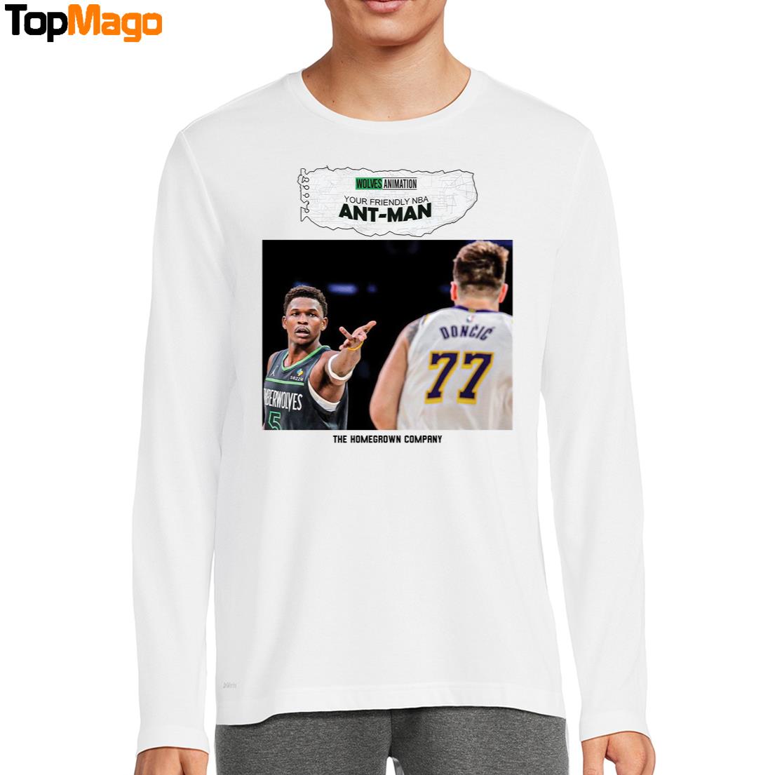 Your Friendly NBA Ant-Man Anthony Edwards T-Shirt